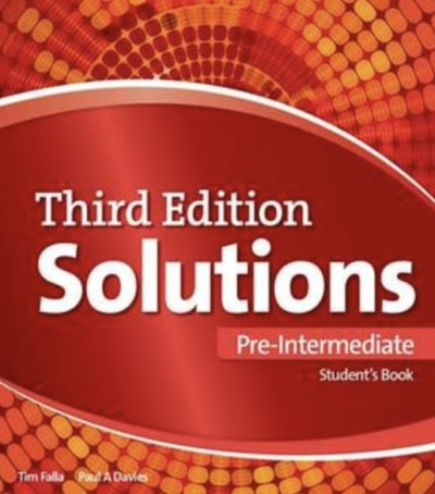 Solutions 3rd edition 