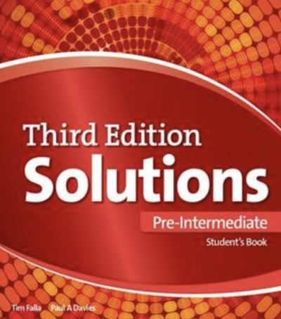 Solutions 3rd edition