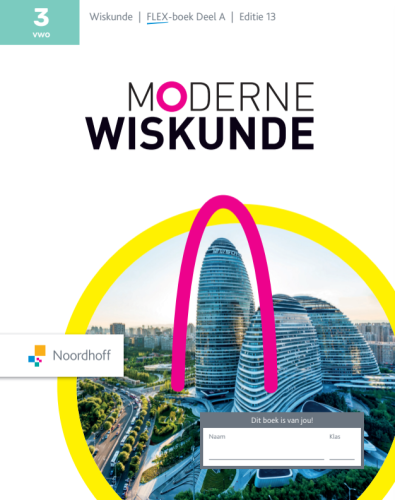 Moderne Wiskunde 13e ed deel A