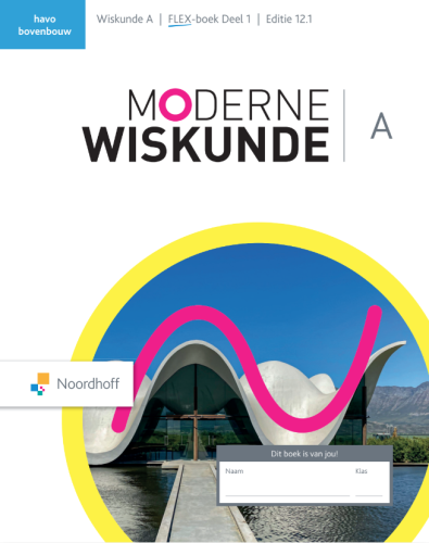 Moderne Wiskunde A ed 12.1/FLEX deel 1