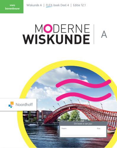 Moderne Wiskunde A ed 12.1/FLEX deel 4 
