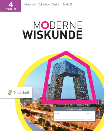 Moderne Wiskunde 13e ed deel A 