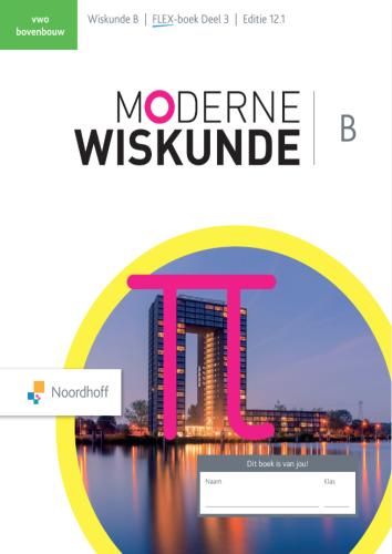 Moderne Wiskunde B ed 12.1/FLEX deel 3 