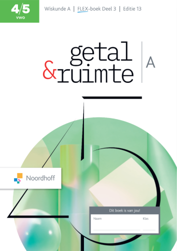 Getal en Ruimte wisA 13e ed deel 3 