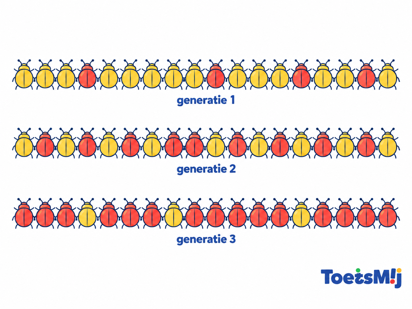 Evolutie na generaties