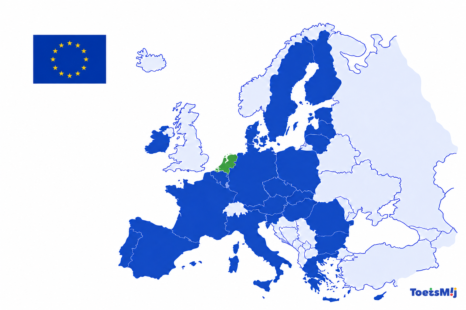 Kaart Europese Unie