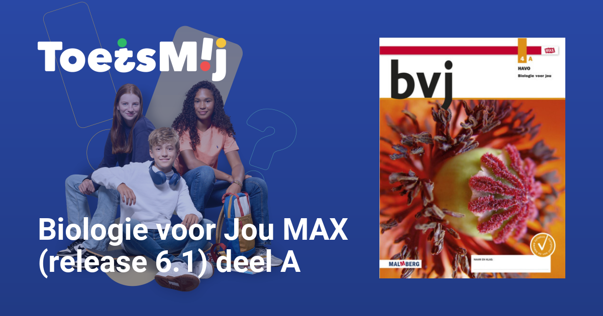 Biologie Voor Jou Antwoorden Havo/vwo 2 Thema 4