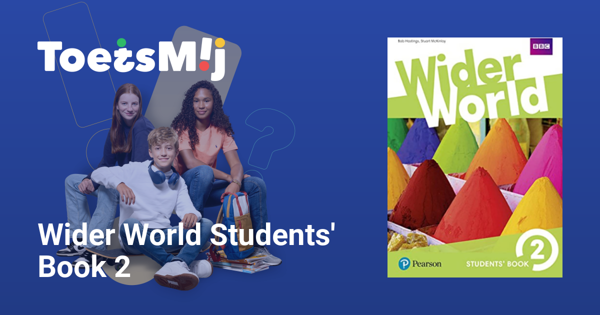 Wider World Students' Book 2 Havo/vwo Klas 2-4 Oefentoetsen, Antwoorden ...