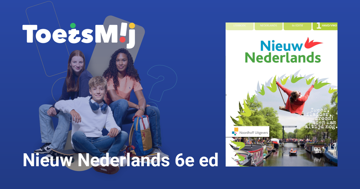 Nieuw Nederlands 6e ed Havo/vwo Klas 1 Oefentoetsen, Antwoorden en