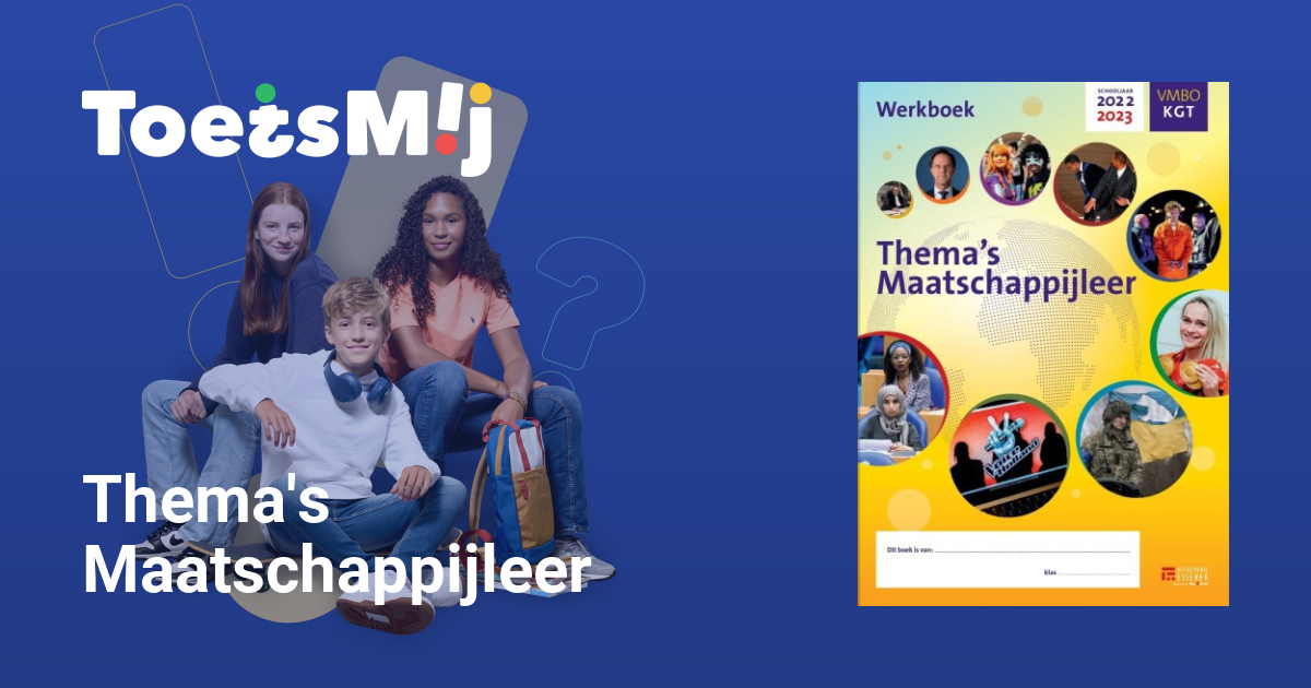 Themas Maatschappijleer Havo 4 Antwoorden
